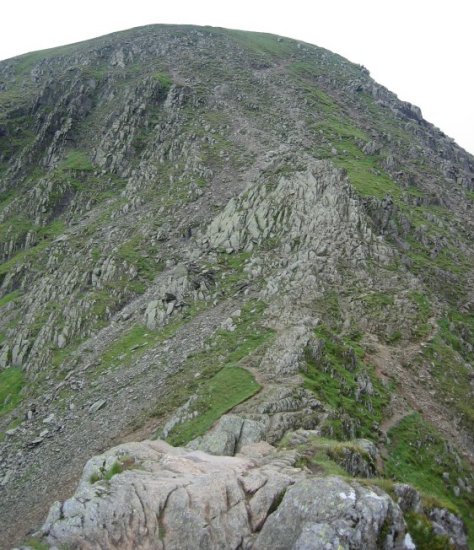 Striding Edge on Helvellyn - 950 metres - English Lake District