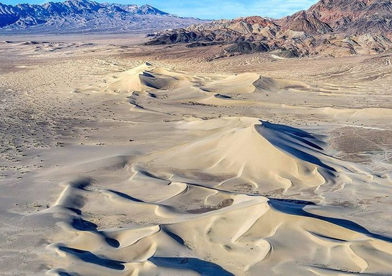 Ibex Dunes in Death Valley