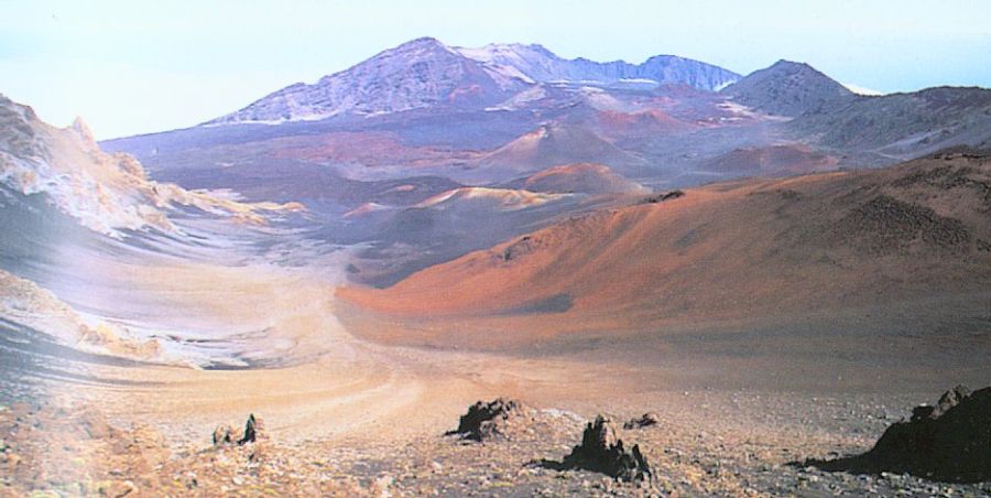 Haleakala crater