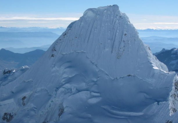 Alpamayo in Andes of Peru