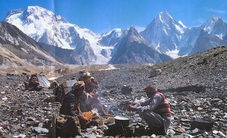 Trango Towers in the Baltora Region of the Pakistan Karakorum