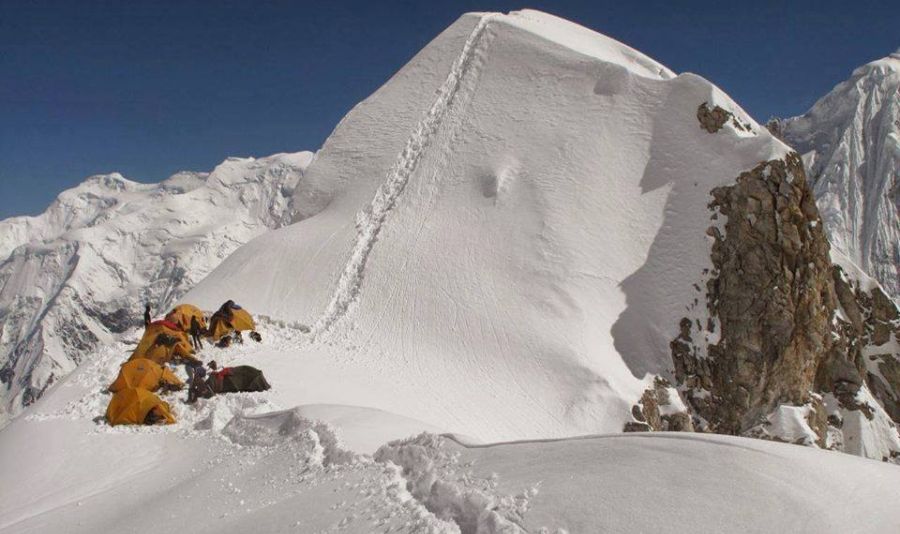 Camp 2 on Gasherbrum II